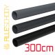 Black RAL tube, diameter 25 mm, 300 cm balustrade