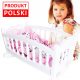  LARGE CRADLE FOR A DOLL, BED + BEDDING PL