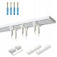  Kowalski white double-track ceiling rail, 300 cm