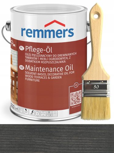 Remmers Pflege-ol Terrace Oil ANTHRACITE 5L