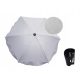  Bomix stroller umbrella, 61 cm, silver