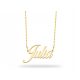  GOLD CELEBRITY NECKLACE WITH YOUR NAME 333