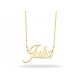  GOLD CELEBRITY NECKLACE WITH YOUR NAME 333
