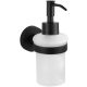  Mexen manual wall-mounted soap dispenser 180 ml black