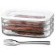 Food container MEPAL BOX CONTAINER MEAT CHEESE FOOD 3 in 1