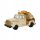  GLASS BALLS Car with Gifts 13.5x5.5cm