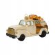  GLASS BALLS Car with Gifts 13.5x5.5cm