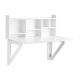  SoBuy wall table with shelf 90 x 60 x 78 cm white