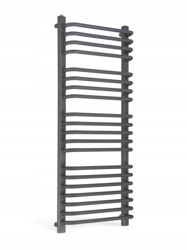  Lava 392 W 450 x 700 mm black, gray bathroom radiator