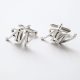  Silver cufflinks with your initials