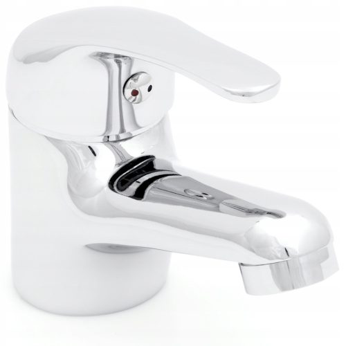 Aqui BASIC chrome pedestal washbasin faucet