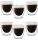 Glasses and cups Vialli Design coffee and tea glasses 80 ml 6 pcs.