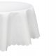 Tablecloth Stain-resistant Tablecloth 110 cm x 110 cm Circle