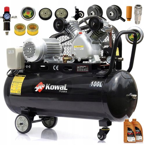 Compresseur d'huile Kowal Polska KowaL k12 100 l 10 bar