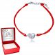  Euphoria bracelet heart and infinity red