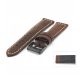  Thick Leather Watch Strap Diloy 397.2 20 Mm