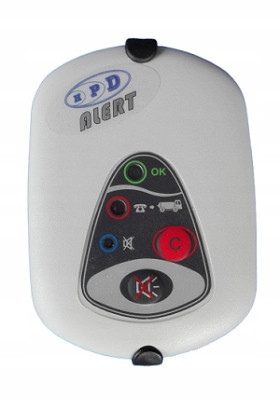 HPD GMSII wired alarm, white