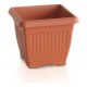  Prosperplast flowerpot 45 cm x 45 x 35 cm, plastic in brown and beige tones