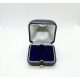  PACKAGING RING BOX NAVY BLUE ECO LEATHER!