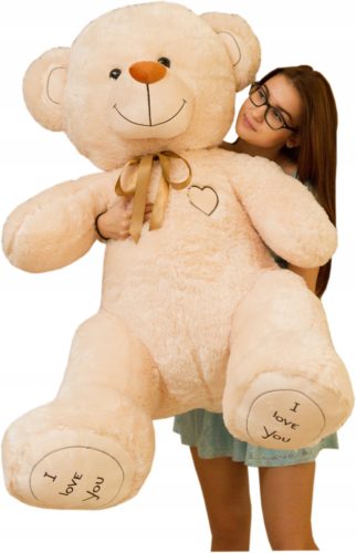  Odol-Plusz mascot, beige teddy bear, 160 cm