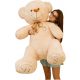  Odol-Plusz mascot, beige teddy bear, 160 cm