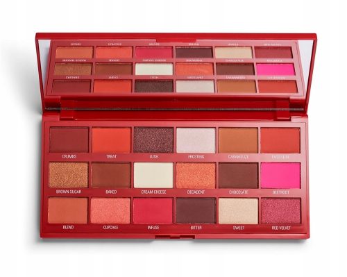  Makeup Revolution I Heart Revolution Red Velvet Chocolate eyeshadow palette