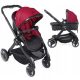  Chicco Fully Stroller black and red