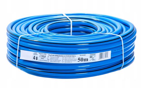 Reinforced pneumatic hose compressor Fi 10 mm 50 m