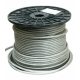 PVC steel cable, 200 m, diameter 4 mm