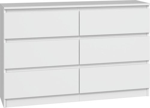  TopEshop Malwa chest of drawers 120 x 30 x 75 cm white