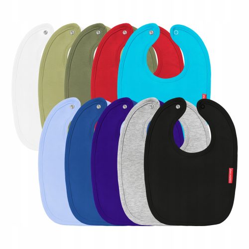  Marcinkowski Cloth Bibs Multicolored 10 pcs.