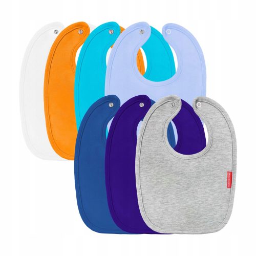  Marcinkowski Cloth Bibs Multicolored 7 pcs.