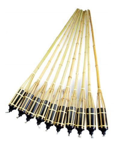 Garden torch - Dixiestore bamboo torches 150 cm