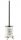 Toilet brushes AMELIE toilet brush, RETRO ceramic