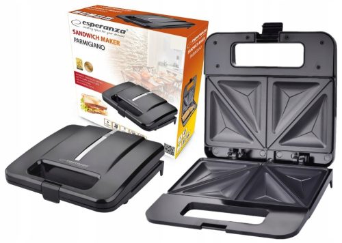  Esperanza Toaster Toaster Sandwichmaker Toast D10 schwarz 1000 W