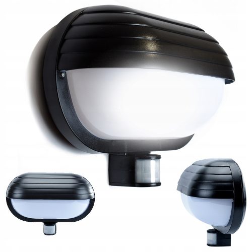  AL garden wall light white, black E27 20 W