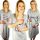  Evila-Shop nightdress gray size M
