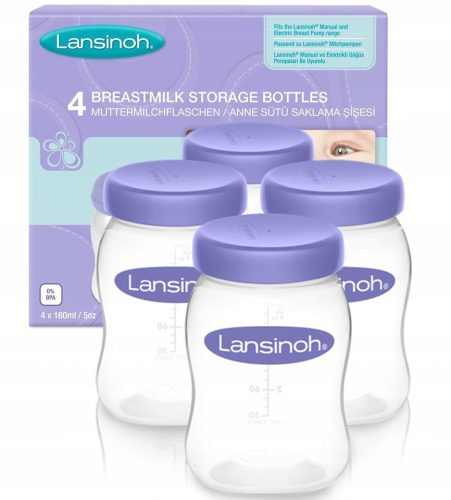  Lansinoh milk container 160 ml 4 pcs.