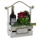  wine box, flowers, herbs, engraving, birthday gift