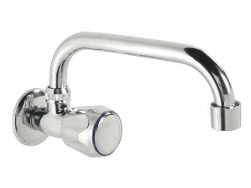  Wall-mounted kitchen faucet Diamond Type C, silver