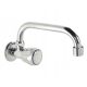  Wall-mounted kitchen faucet Diamond Type C, silver