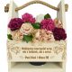  FLOWER CARRIER for the END OF THE YEAR flower pot for the TEACHER GIFT