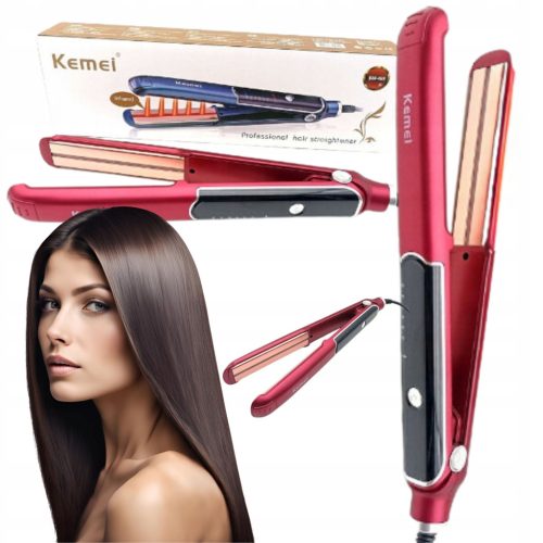  Hair Straightener Infrared Ionization + CURLS HAIR 2in1 PRO KAMEI