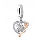  CHARMS PENDANT 30th Birthday Anniversary heart s925