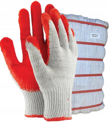 ART.MAS VAMPIRKI Handschuhe, rot, Größe 9 - L, 600 Paar