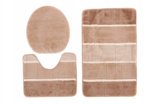 Bathroom rugs Bathroom rug 80x50cm beige