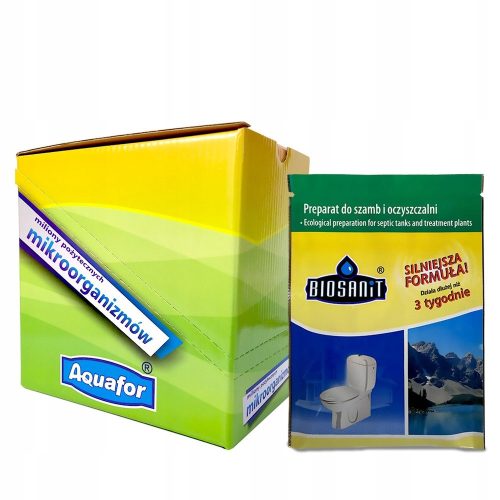  Bacteria for sewage treatment plants Biosanit Sachets 20 pcs.