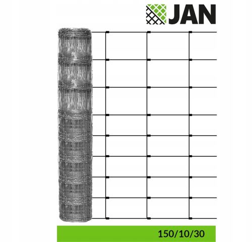 ZPH forest fence net Jan, galvanized, 100x1.5 m