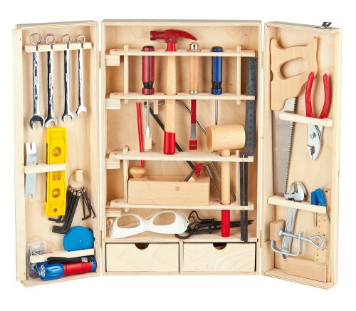  Leomark Tools 50-piece children's tool set.