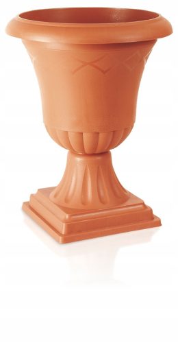  Prosperplast flowerpot, 47.5 cm x 47.5 x 61 cm, diameter 47.5 cm, plastic in brown and beige tones